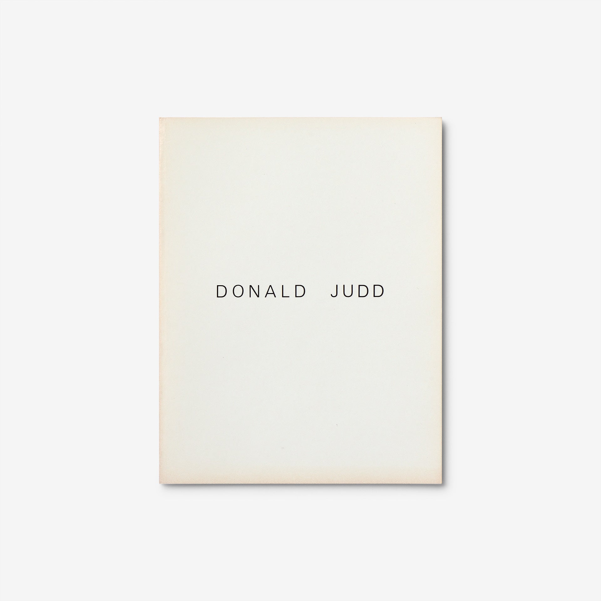 Donald Judd: 15 Works | North East